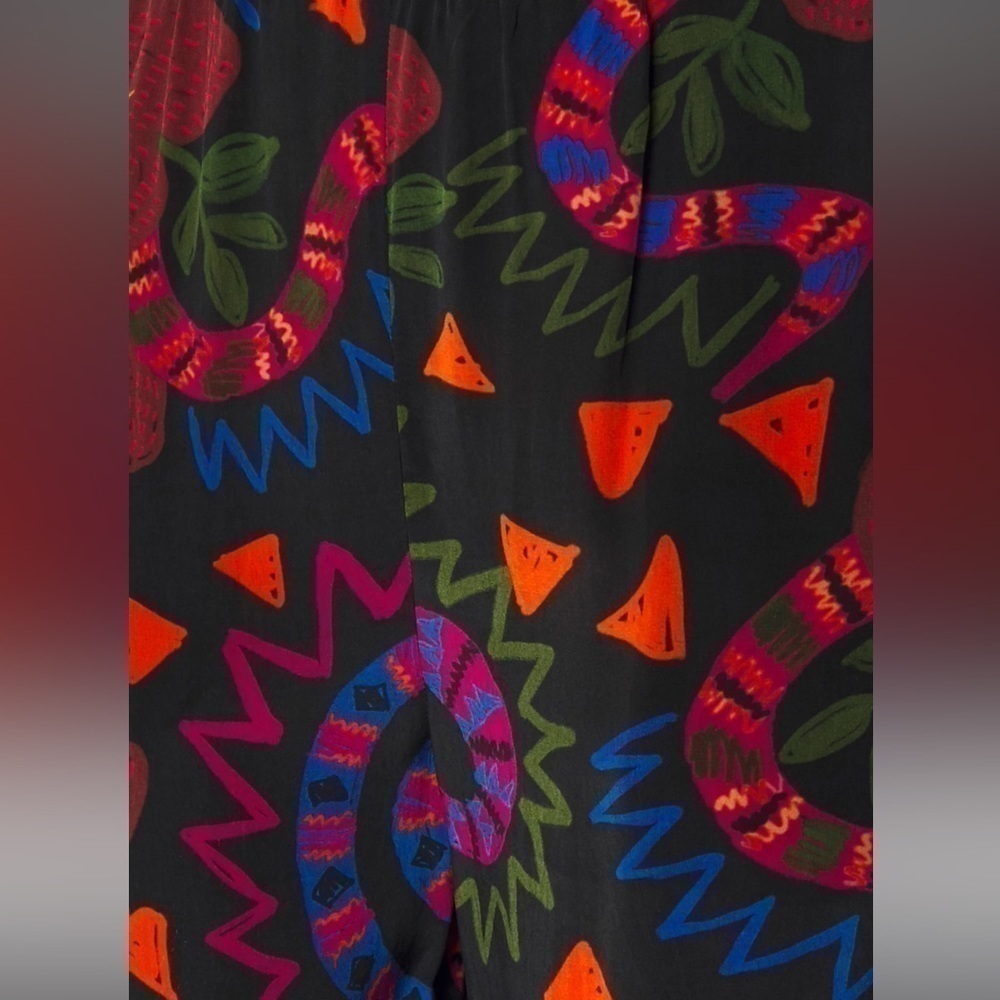 NWT FARM Rio Snake/fruit print pants - Picture 5 of 5
